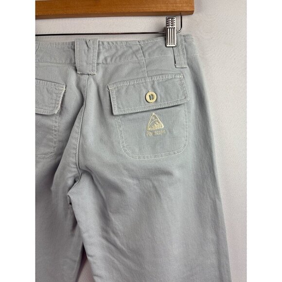 Periscope Womens Cargo Pants Size 3 Light Gray Cotton - Picture 5 of 5